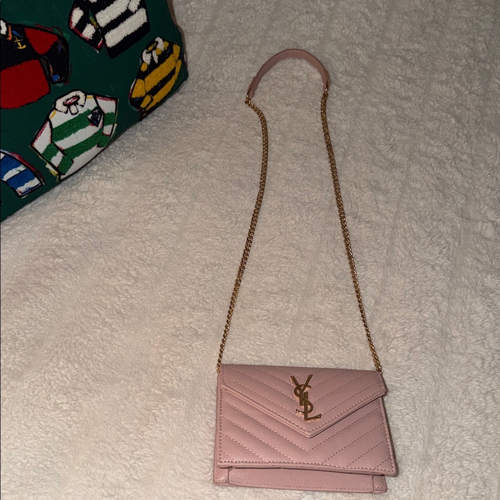 YS L-inspired Quilted Pink Top-Handle Shoulder Bag